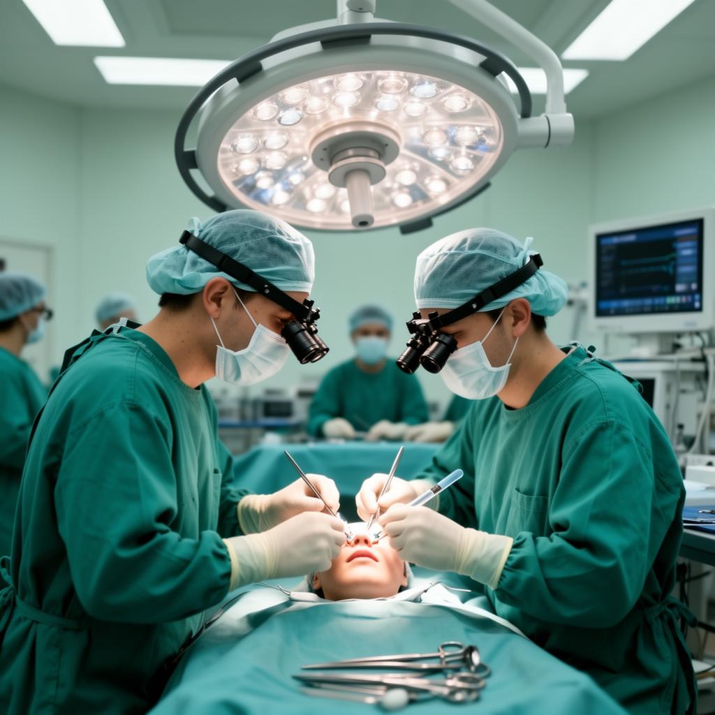 Ameliyathanede periorbital cerrahi uygulaması